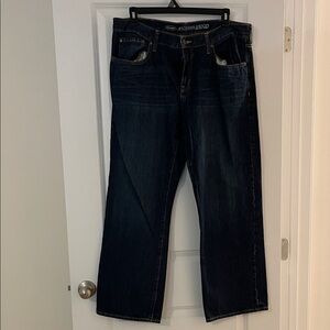 Old Navy Dark Blue Bootcut Jeans